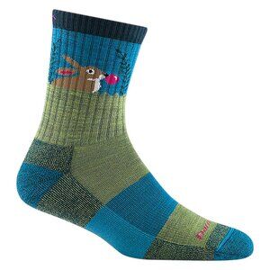 NWT Darn Tough Kids Bubble Bunny Jr. Micro Crew Lightweight Hiking Sock, Medium